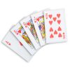 Set de 4 cartes de lancer Quinte Flush