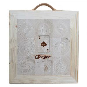 Cible AceJet Endgrain SQUARE 21"