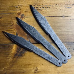 Lot de 3 couteaux - Prototype Prime I avec gravure graffiti